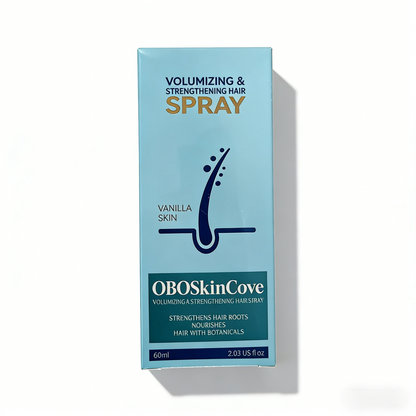 OBOSkincove Volumizing Hair Essence for Fine Hair, Paraben-Free Botanical Liquid, Strengthen Roots, Boost Volume, Light Dry Finish Unisex Haircare