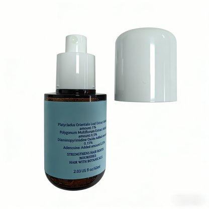 OBOSkincove Volumizing Hair Essence for Fine Hair, Paraben-Free Botanical Liquid, Strengthen Roots, Boost Volume, Light Dry Finish Unisex Haircare